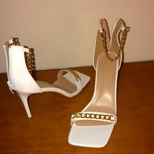 White High Heels